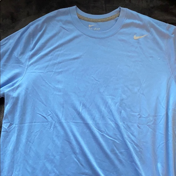 baby blue nike shirt